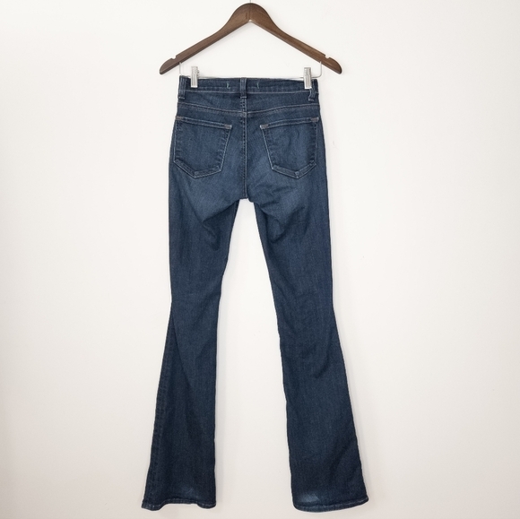 J Brand Slim bootcut Jeans y2k style Dark worn size 25 - Picture 4 of 10